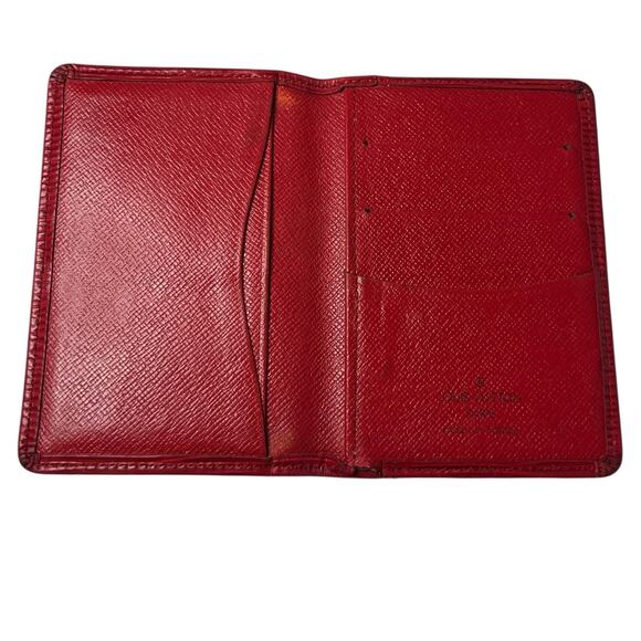 Louis Vuitton Epi Card Case Red Holder - Picture 3 of 16